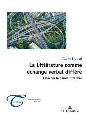 cover image of La Littérature comme échange verbal différé